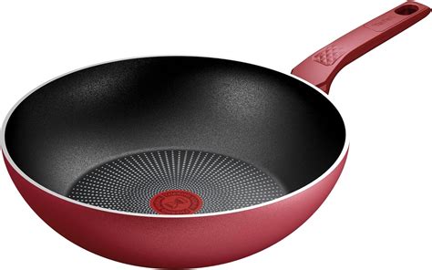 Tefal Duboki Tiganj Wok Daily Expert Fi 28cm Crveni Tefal Okov