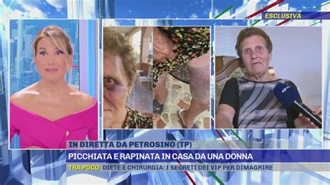 Picchiata E Rapinata In Casa Da Una Donna Pomeriggio Cinque Video