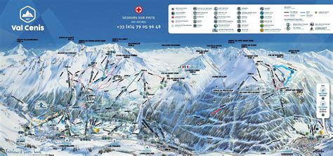 Val Cenis Trail Map Freeride