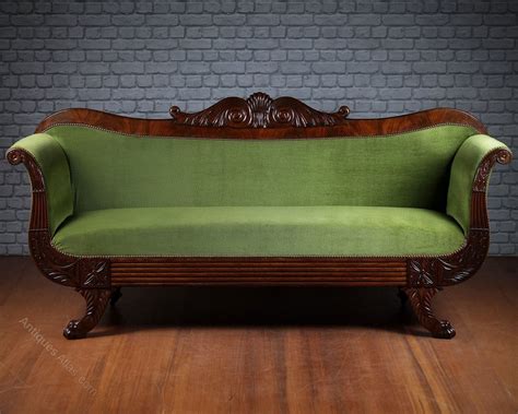 Large Regency Mahogany Sofa C1815 Antiques Atlas