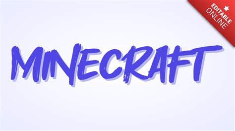 Minecraft Font Text Effect Generator