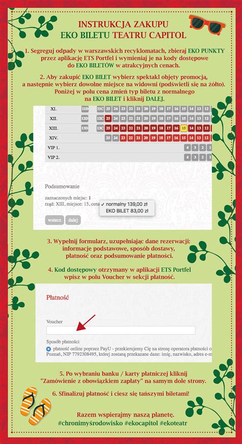Instrukcja Zakupu Eko Biletu Teatr Capitol Warszawa