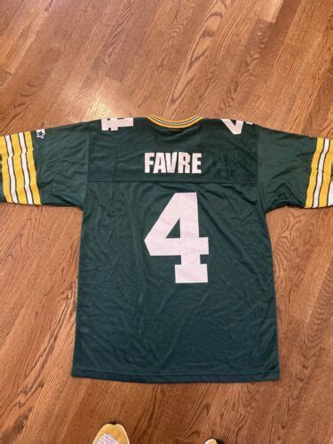 Yahoo Brett Favre Green Bay Packers Jersey Mens Siz