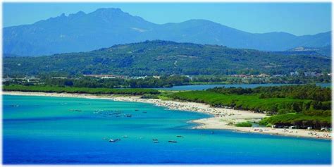 Spiagge In Ogliastra Tancau Characterized By The Golden Color Of The