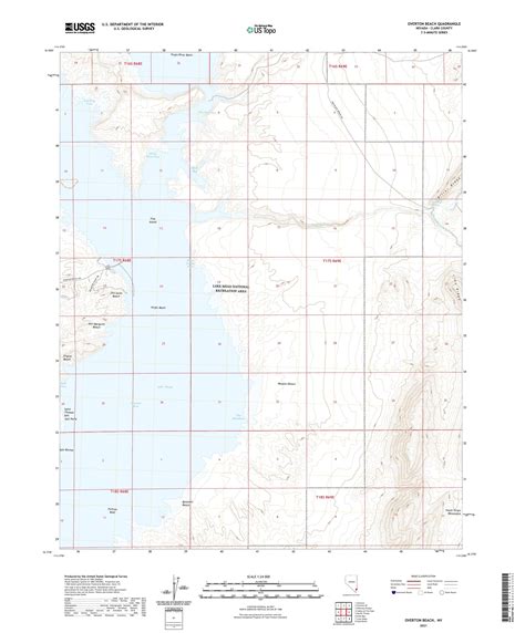 Overton Beach Nevada US Topo Map – MyTopo Map Store