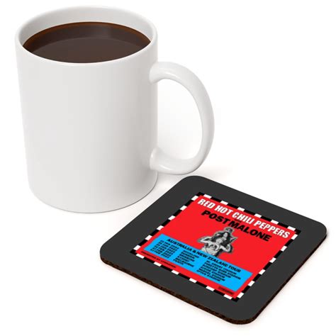 Red Hot Chili Peppers 2023 Tour With Post Malone Rhcp Posty 2023 Tour 2022 Tour Coasters Sold