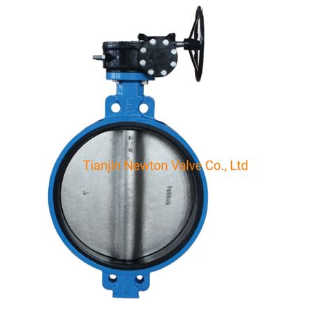 Bare Stem Shaft Wafer Type Butterfly Valve Pn6pn10pn16ansi125asme150jis5kjis10kjis16k