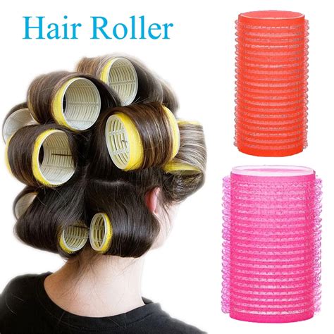 Rouleaux De Cheveux Auto Adh Sifs Bigoudis Paresseux Ruban De Curling