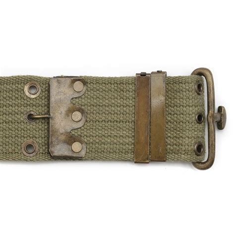 Ww2 Us M1936 Pistol Belt Lt Od Marked Jtandl 1943 Hero Outdoors