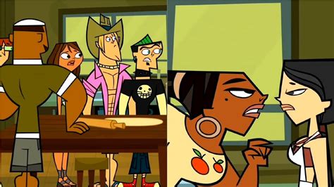 Total Drama Island Heather And Leshawna Fight Over Challenge🔪 Youtube