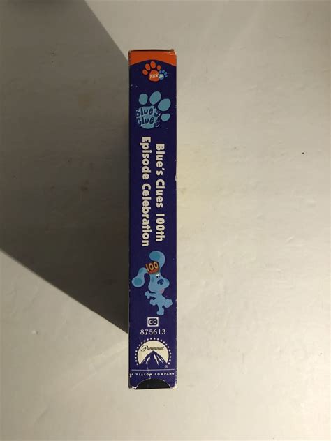 Blues Clues 100th Episode Celebration Blues Clues Nick Jr Vhs 2003