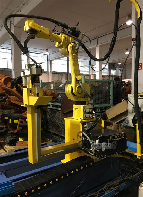 Seconda Mano Fanuc Robot Utilizzati Isola Di Saldatura Con Robot Fanuc