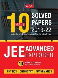 MTG 10 Year JEE Advanced Previous Year Solved Papers 2013 2022 With