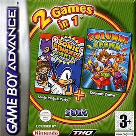 Games In Sonic Pinball Party Columns Crown Images Launchbox