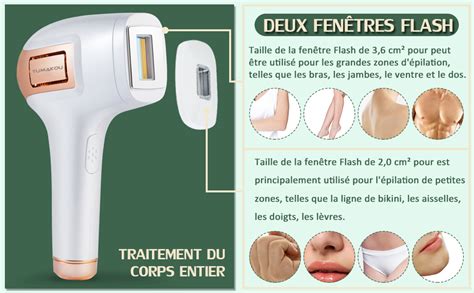 Epilateur Lumi Re Puls E Tumakou Indolore Ipl Pilation Avec