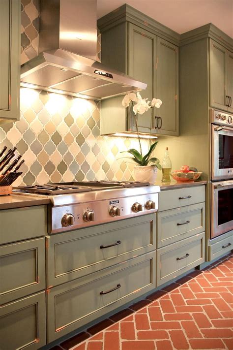 25 Brick Floor Kitchen Ideas 16 Furniture Inspiration Green