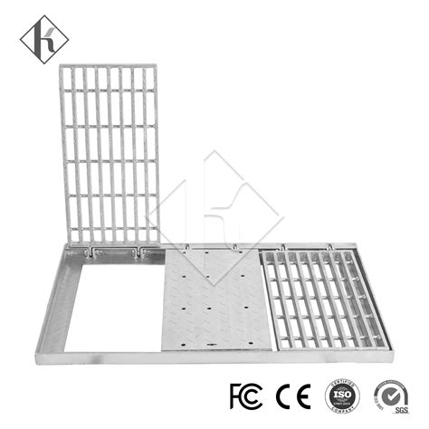 Kaiheng Kick Plate Steel Bar Grating Manufacturing Welded Bar Grating