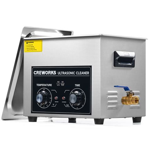 Creworks 10l Ultrasonic Cleaner With Heater And Timer 26 Gallon Ultrasonic Cleaning Machine