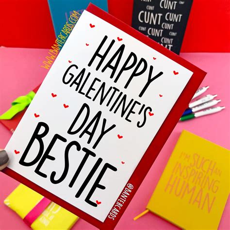 Happy Galentines Day Bestie Hearts Fbfunny Etsy