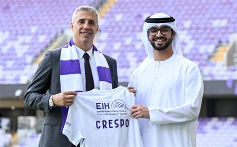 Hern N Crespo Presentado Oficialmente En Al Ain El Gr Fico