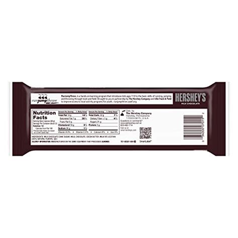 HERSHEY'S Chocolate Candy Bar, Snack Size, 8 Count | Pricepulse