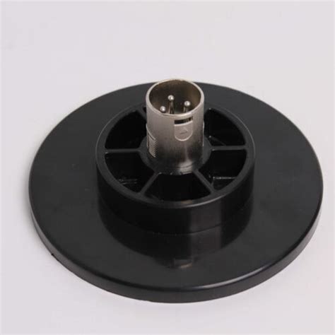 Sex Machine Attachment Bdsm Black Suction Cup Adapter With Xlr