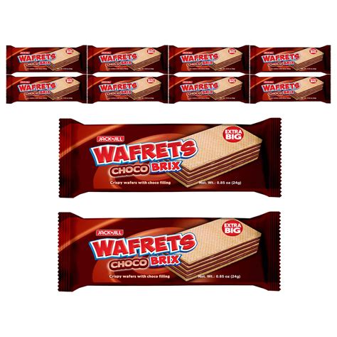 WAFRETS Brix Chocolate 10 packs x 24g – Biggrocer