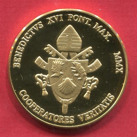 Vatikan Vatican Kms Cent Euro Mit Unze Gold Mmx Papst