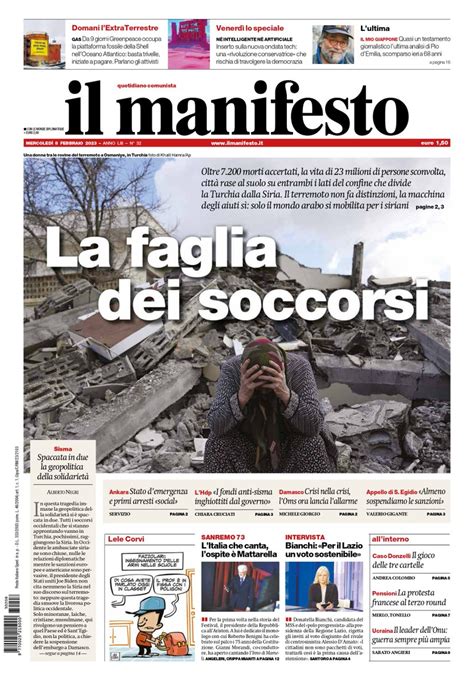 Patacca On Twitter Rt Ilmanifesto Oltre Morti Accertati