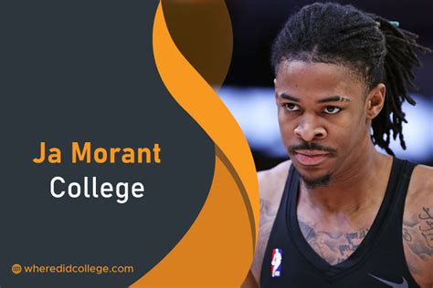 Ja Morant College: A College Basketball Sensation