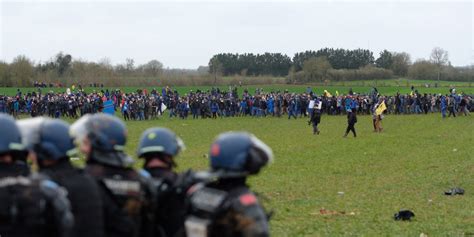 Sainte Soline Prison Avec Sursis Pour Des Manifestations Anti