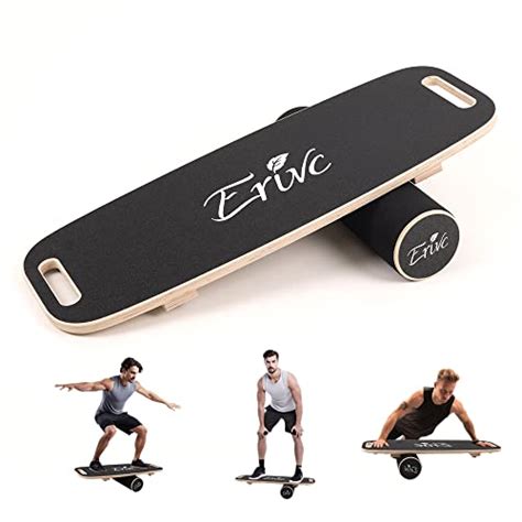 Erivc Premium Portable Surf Balance Board Trainer With Adjustable