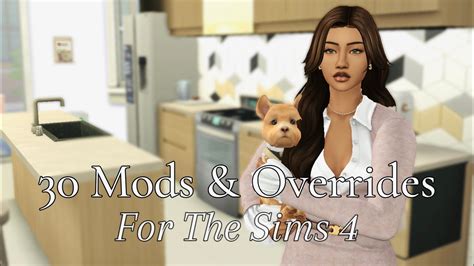 30 Mods And Overrides For The Sims 4 Must Have For Better Gameplay