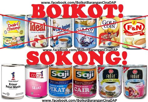 Blog Boikot Barangan Cina Dap Susu