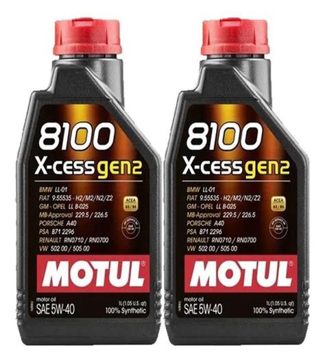 Kit Motul X Cess Sae W Sint Tico Acea A B Lubrificante