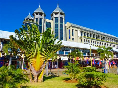 View Of The Caudan Waterfront In Port Louis Capital Of Mauritius Island