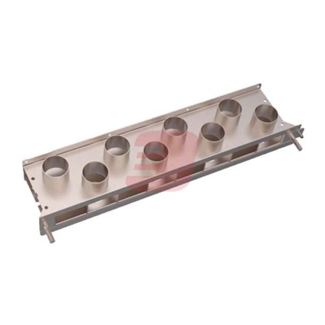 Stainless Steel Manifold Run Red E