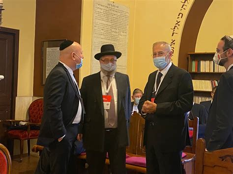 La Conference Of European Rabbis Premia Il Rabbino Capo Di Roma