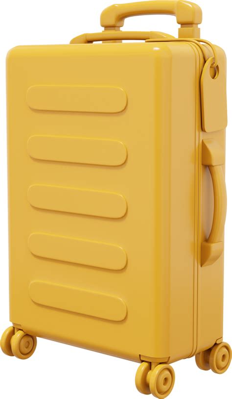 Yellow Suitcase Png Atelier Yuwaciaojp