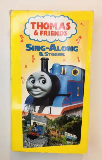 THOMAS THE TANK Engine Friends Sing Along Stories VHS Video Tape