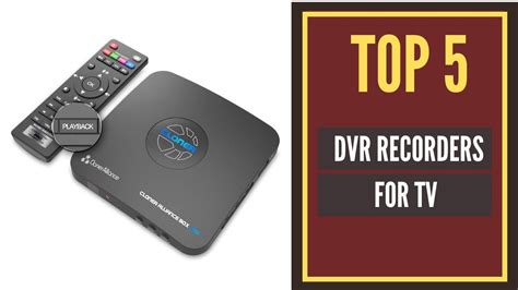 Top 5 Best DVR Recorders For TV 2020 YouTube