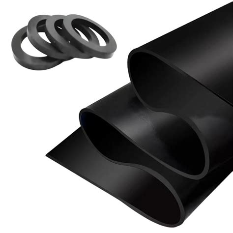 Shore A Industry Black Rubber Sheet Sbr Nbr Cr Epdm Rubber