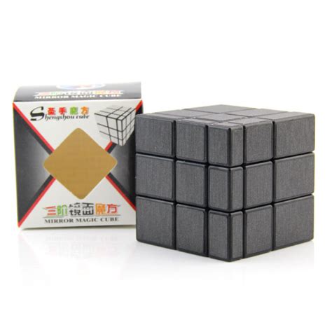 Shengshou Mirror Cube Black Speed Cube Store Uk