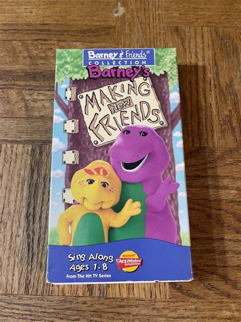 Barney Making New Friends VHS - VHS Tapes