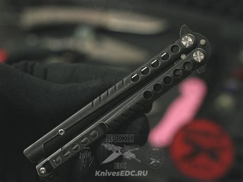 Складной нож бабочка STEELCLAW Секиро-02 c клинком из стали D2, рукоять ...