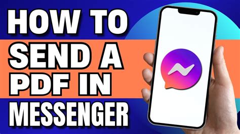 How To Send Pdf File In Messenger Using Pc Step By Step Youtube