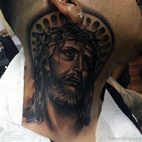 27 Spiritual Jesus Neck Tattoo Designs - Tattoo Designs – TattoosBag.com