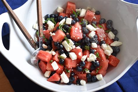 Red White And Blue Patriotic Summer Salad Recipe