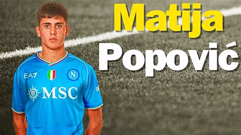 Matija Popović welcome to Napoli Style of PlayGoals and assists YouTube