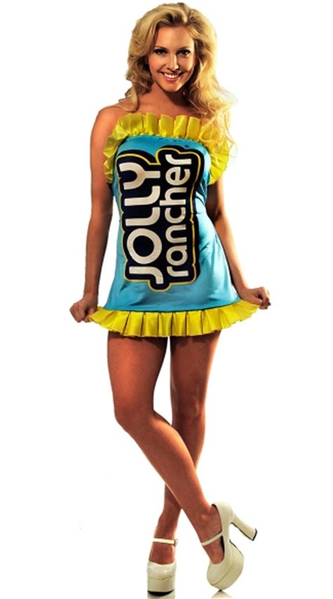 Blue Jolly Rancher Costume, Blue Jolly Rancher Dress, Blue Candy Costume